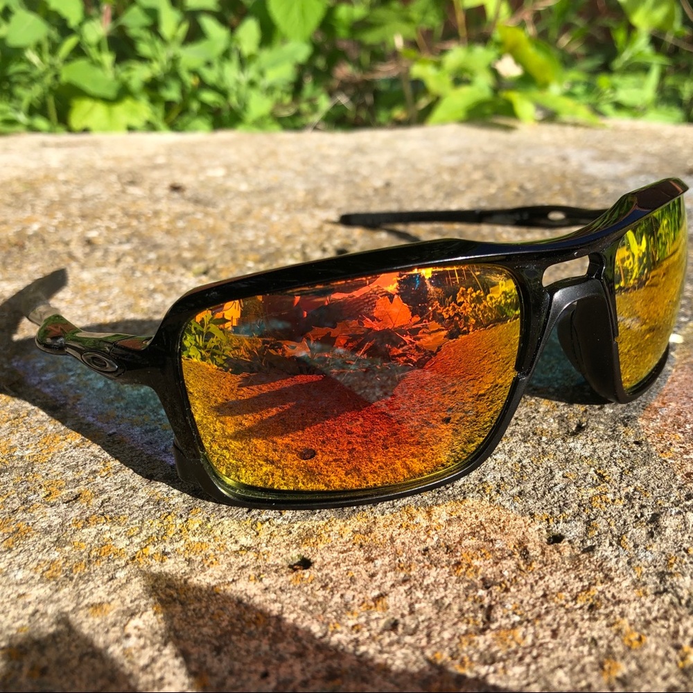 Oakley Triggerman Reflective Sunglasses